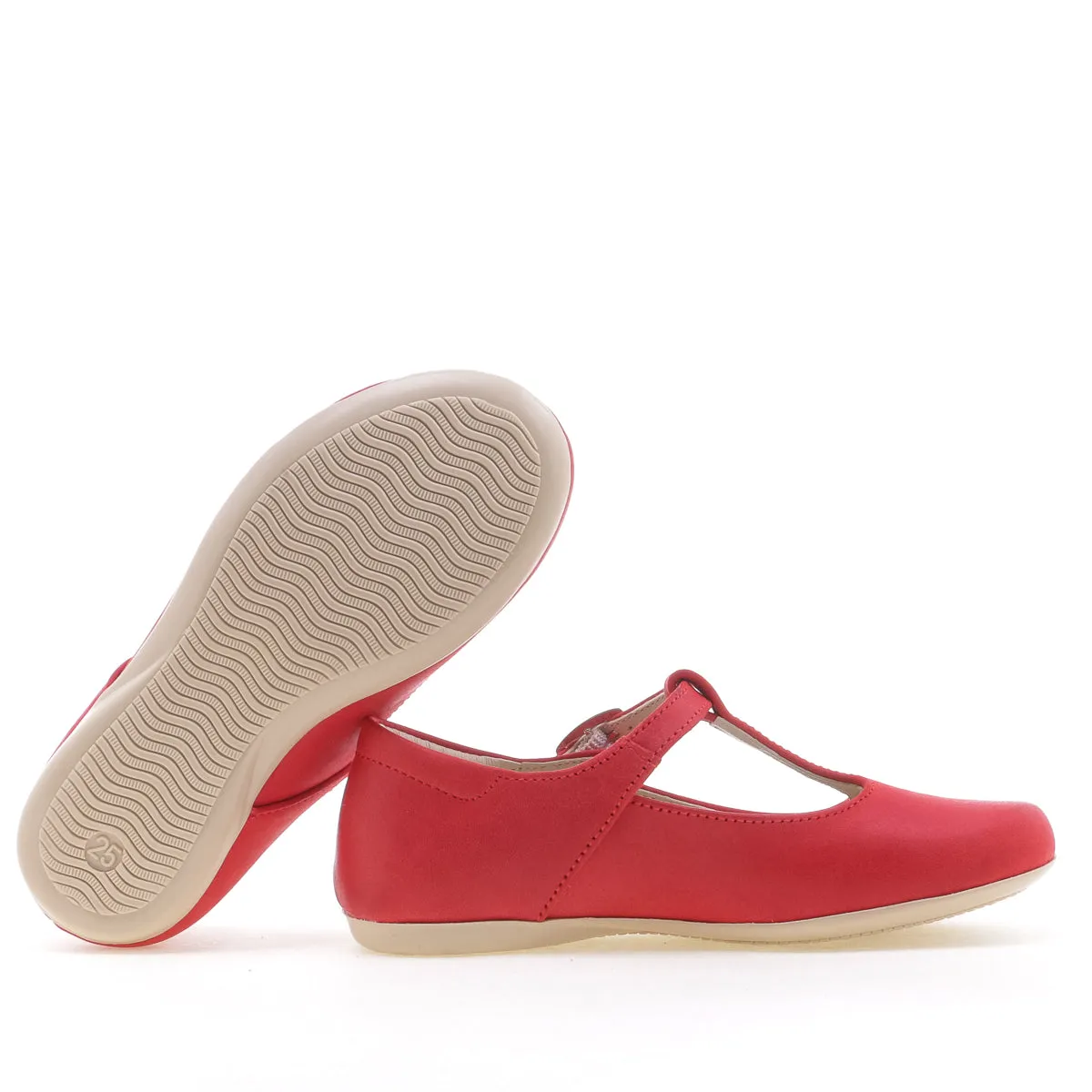 (2057G) Emel t-bar balerina red