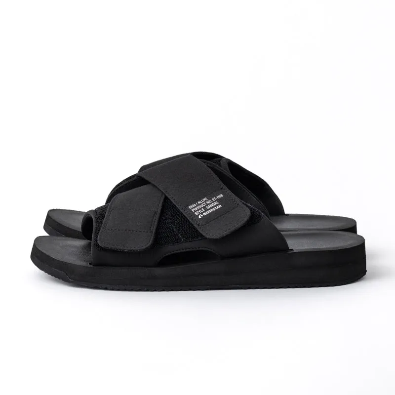 810S ALLPE | Velcro Sandals | Black