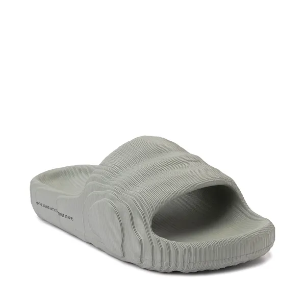 adidas Adilette 22 Sandals, Silver Green