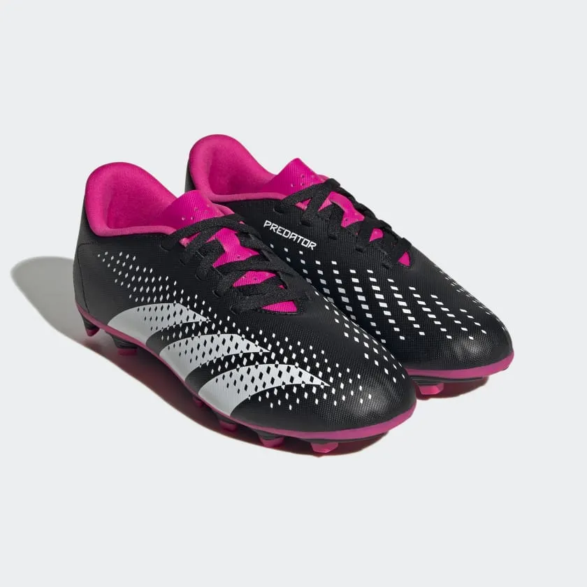 adidas Predator Accuracy .4 FxG Boots- Black/Pink- JUNIOR