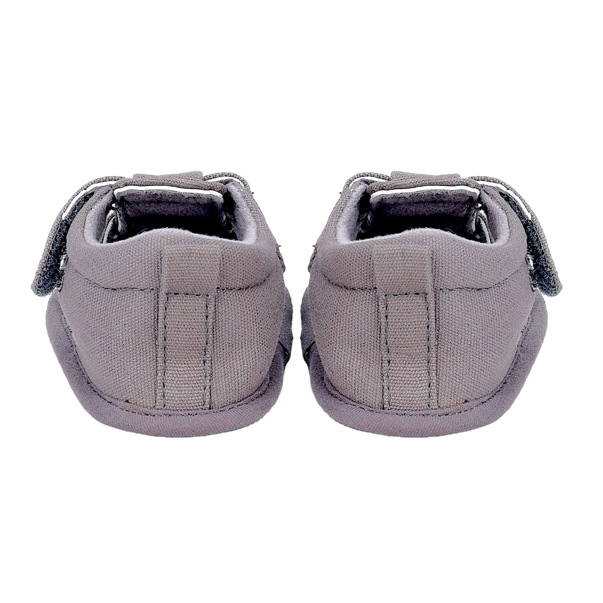 Baby Moo Stylish Breathable Velcro Straps Anti-Skid Sandals - Grey