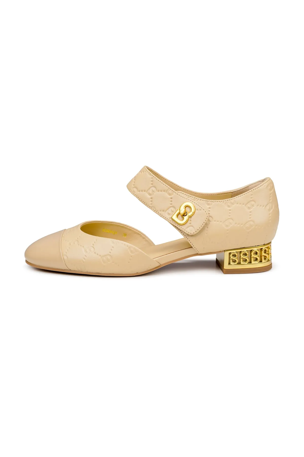 Beverly Strap Pump - Wheat