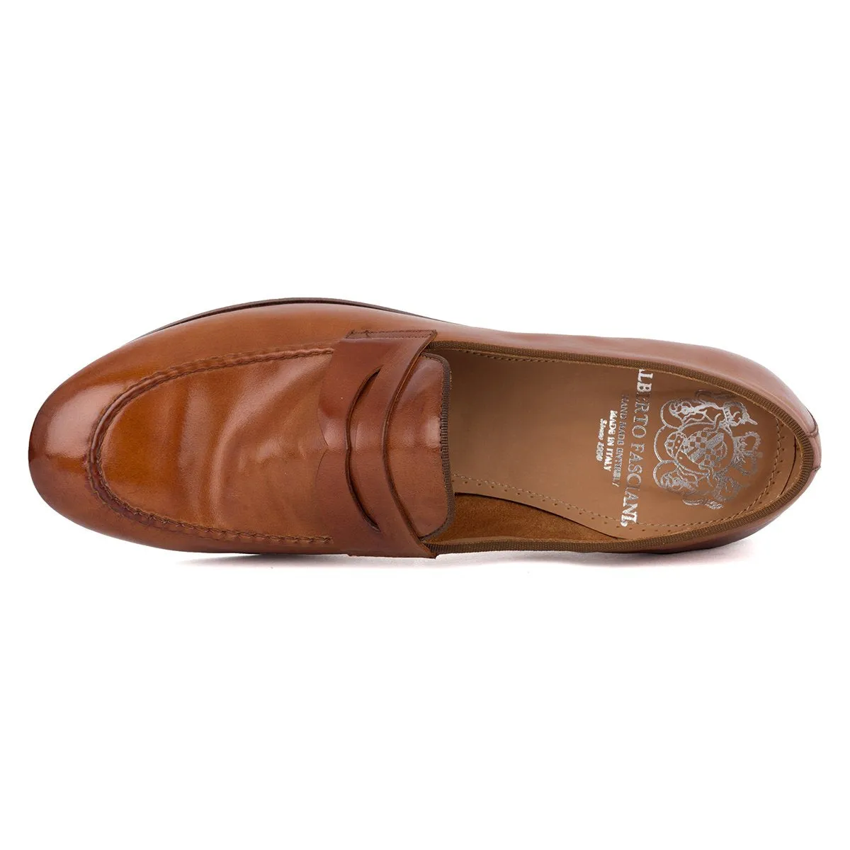 BRIAN 61011<br>Tan horse loafers