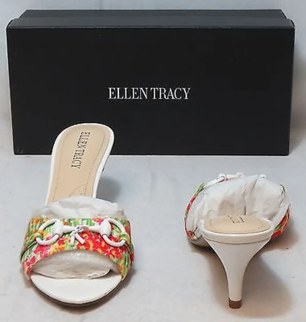 ELLEN TRACY Women's Augusta 2 Floral Slide