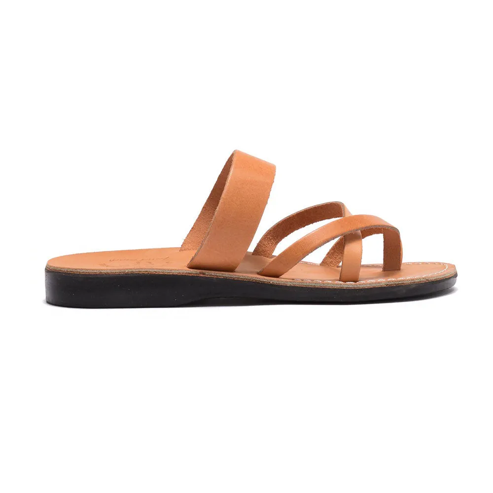 Exodus - Leather Strappy Sandal | Tan