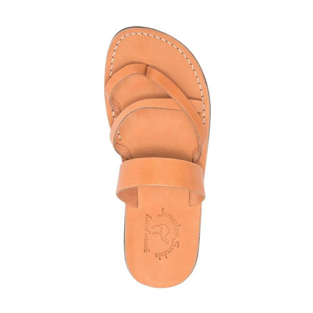 Exodus - Leather Strappy Sandal | Tan