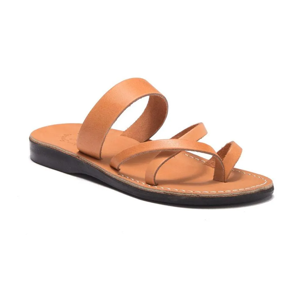 Exodus - Leather Strappy Sandal | Tan