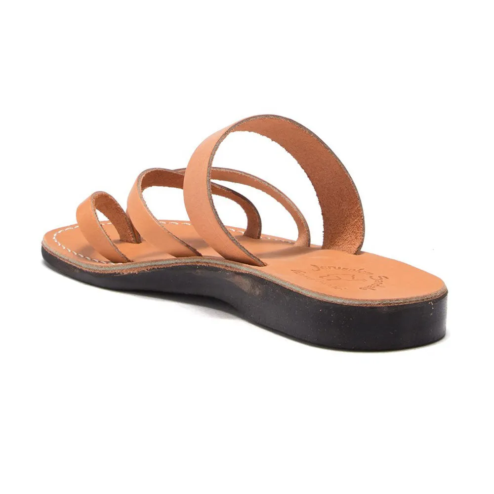 Exodus - Leather Strappy Sandal | Tan