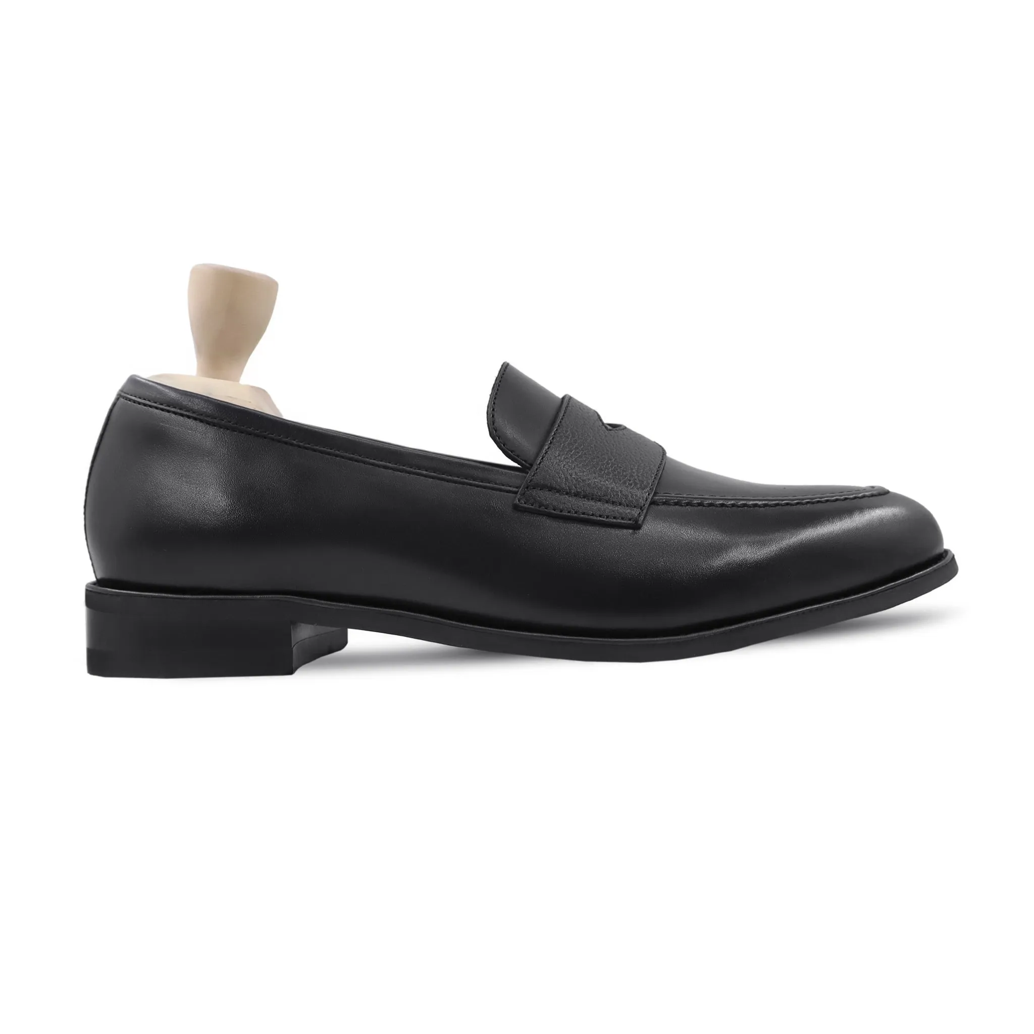 Gokmen - Men's Black Calf Leather Loafer