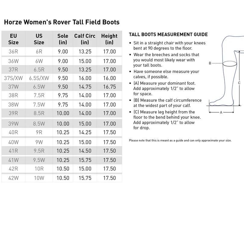 Horze Women's "Rover" Field Boots