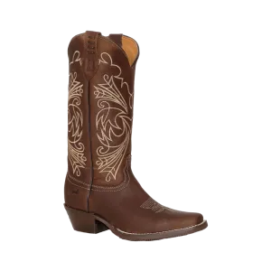 International M Women's Pecos Bill Brown Stitch Square Toe Boot