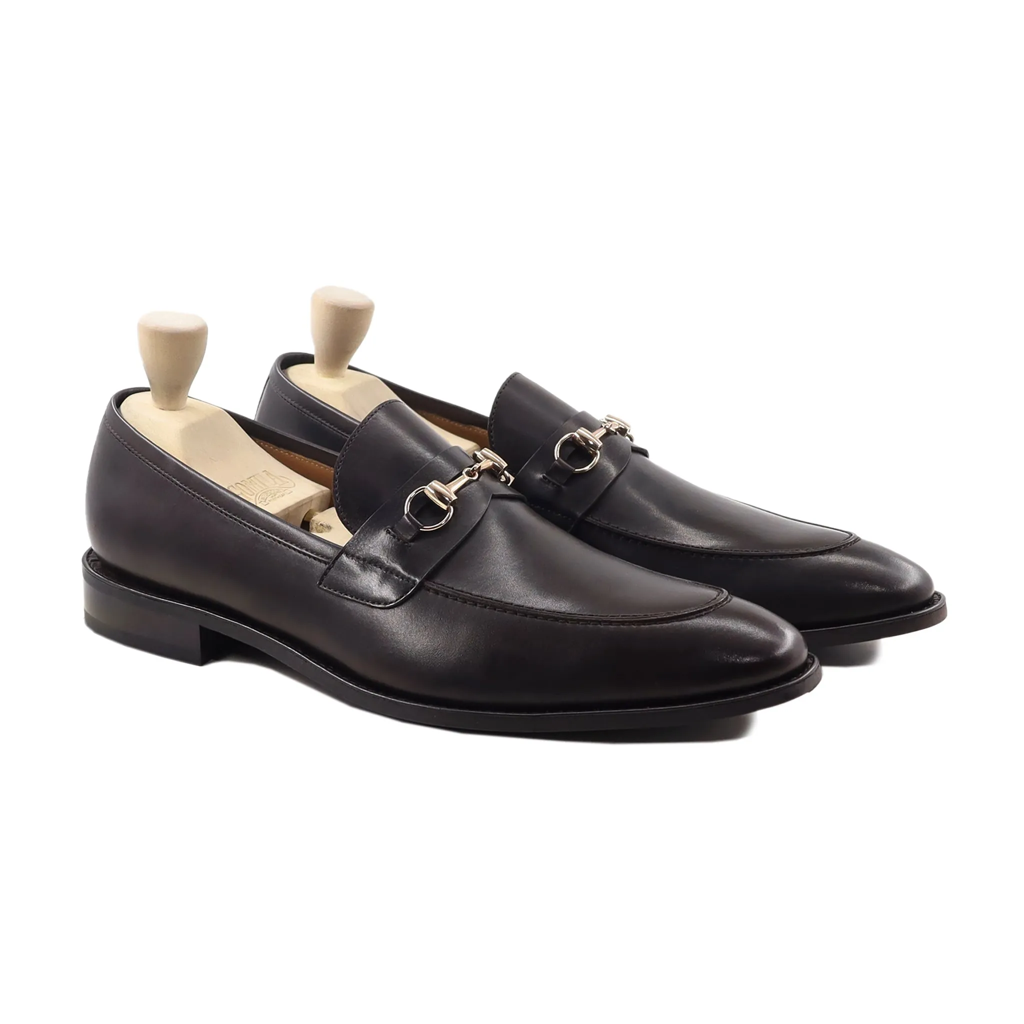 James - Men's Dark Brown Calf Leather Loafer