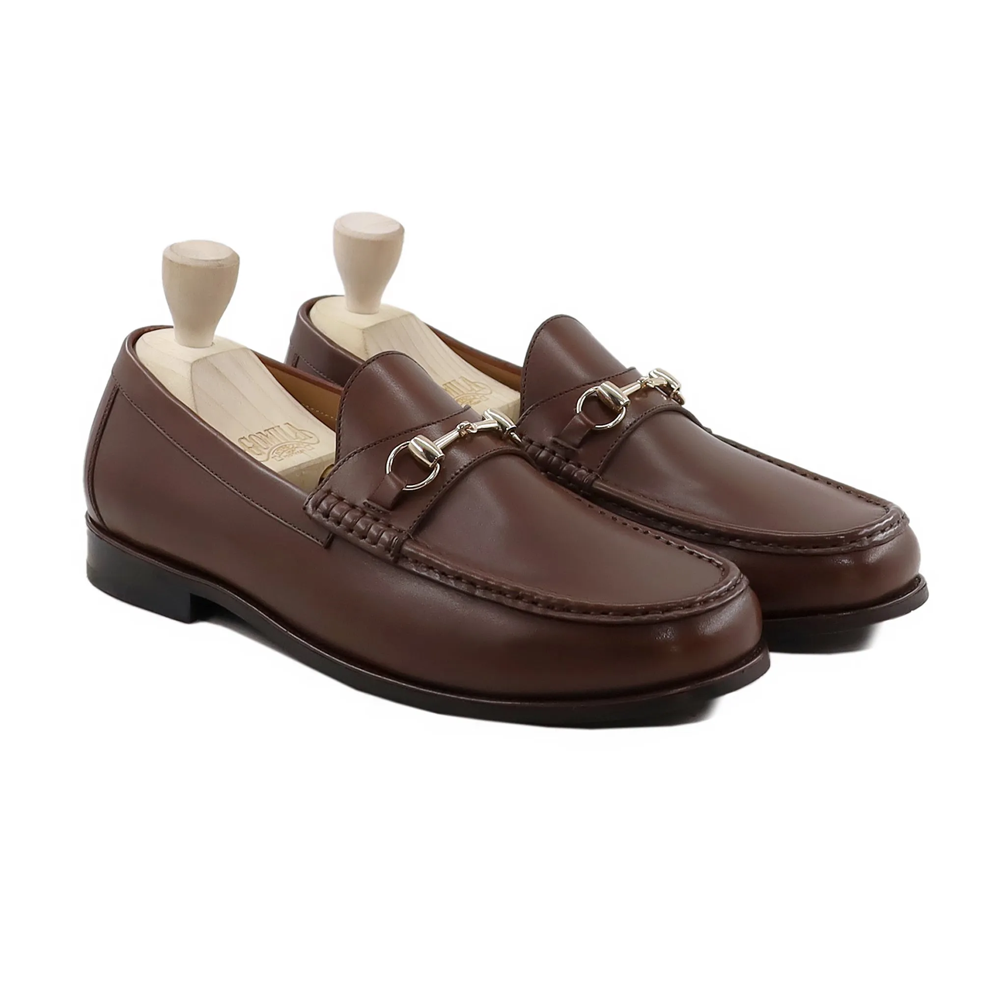 Jarrel - Men's Reddish Brown Calf Leather Loafer