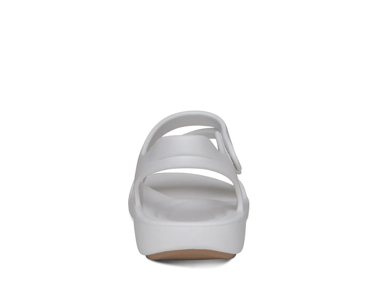 Jillian Aetrex sports sandals, white