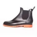 Jumpy Chelsea Boot  - Noir & Orange