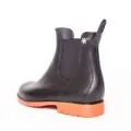 Jumpy Chelsea Boot  - Noir & Orange