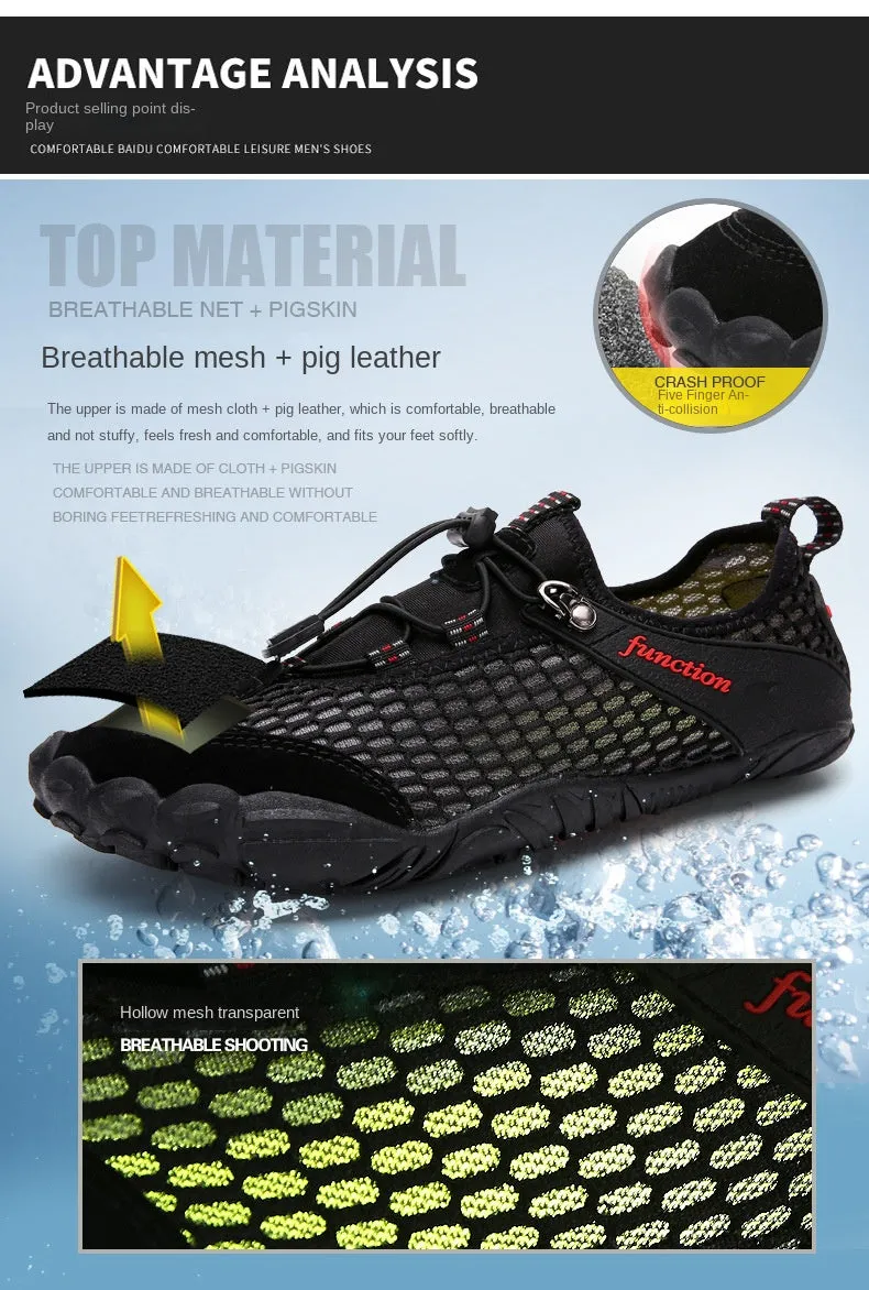 Lightweight Amphibious Shoes for All Terrains