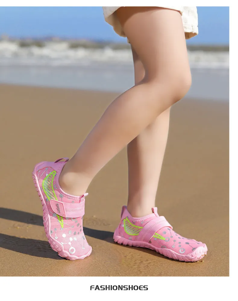 Lightweight Water Shoes with Toe Protection for Kids