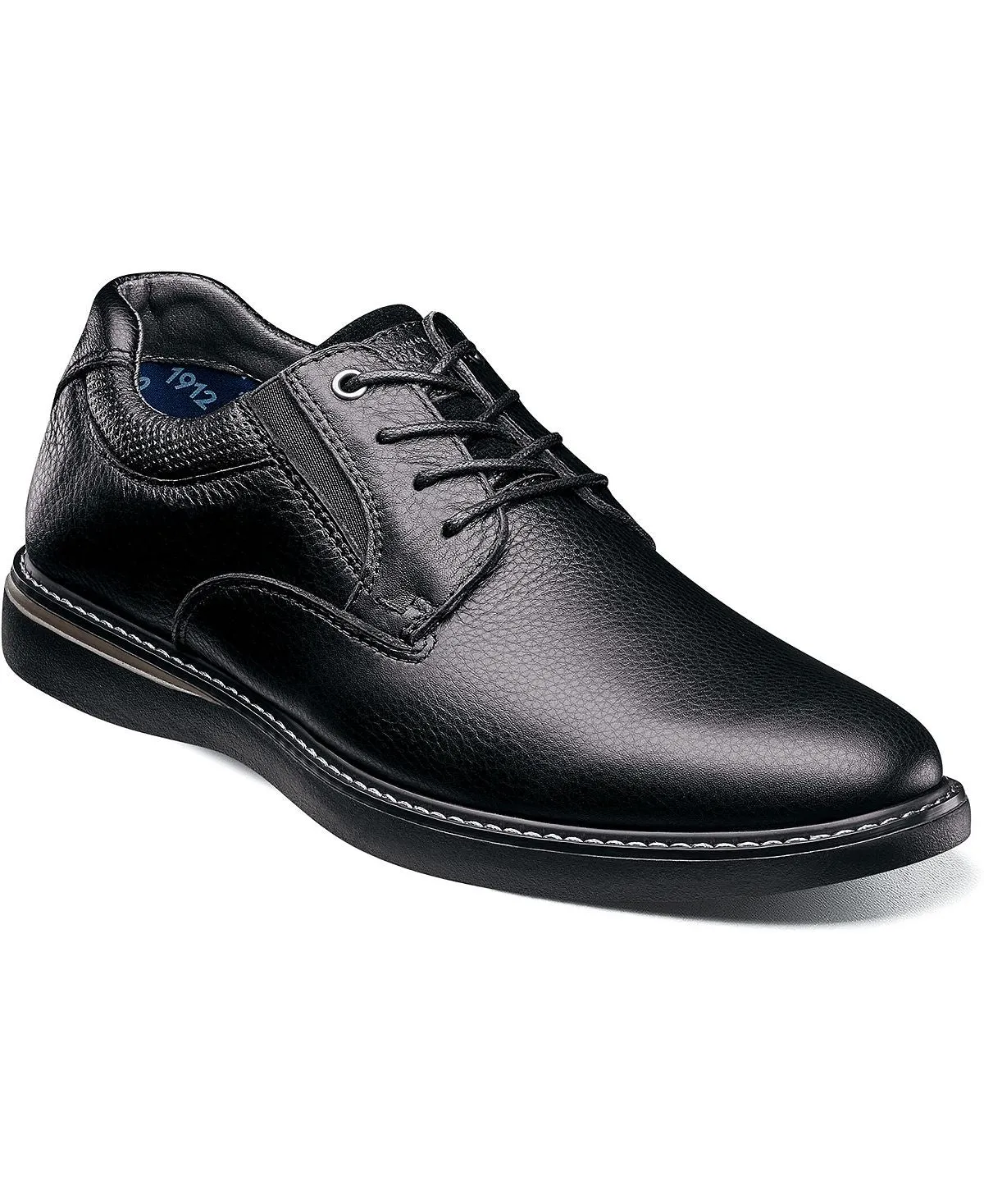 Men's Bay Ridge Solid Toe Lightweight Nunn Bush Oxford Shoes Black