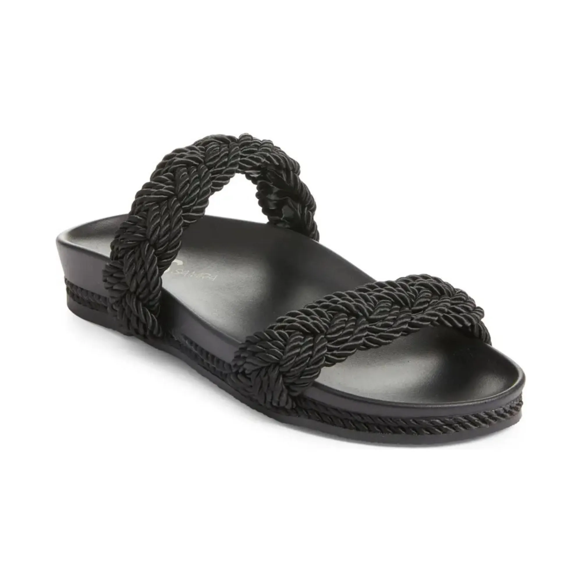 Michelle Footbed Sandal in Black