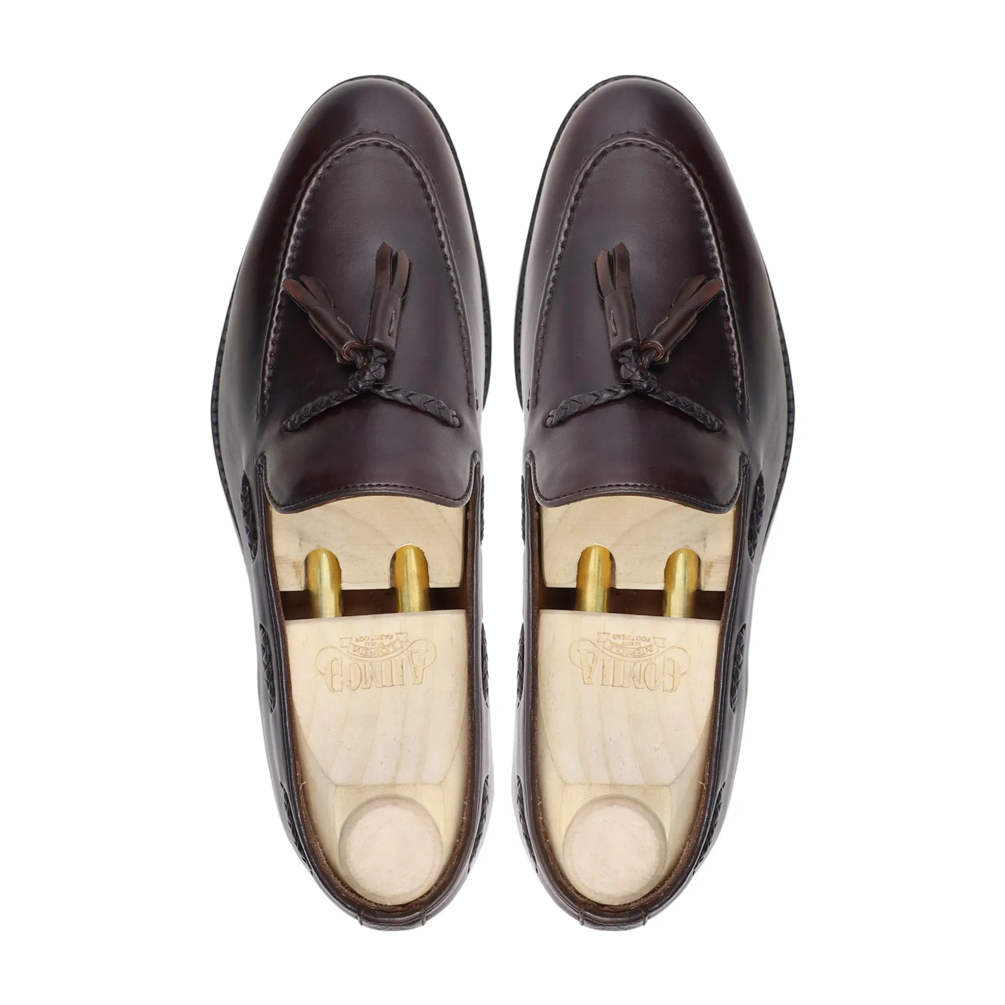 Moscow - Men's Dark Brown Calf Leather Loafer