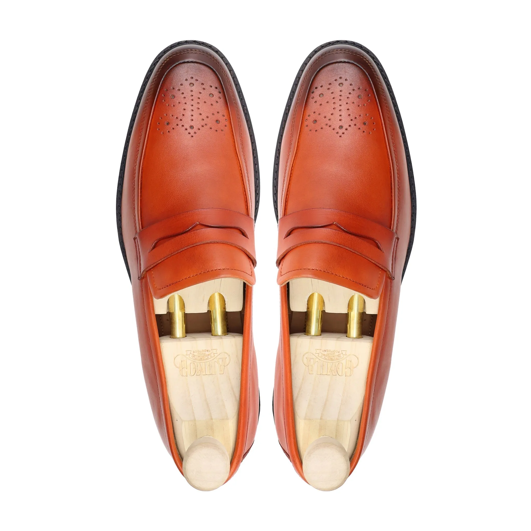 Oyamel - Men's Tan Calf Leather Loafer