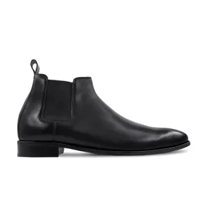 Pluto - Men's Black Calf Lether Chelsea Boot