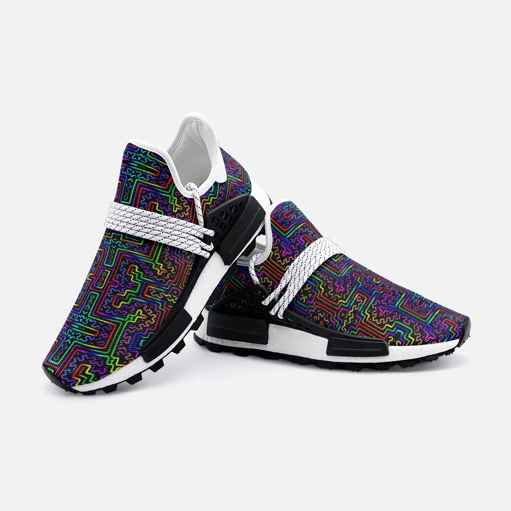 Prismatic Overlay Unisex Lightweight Sneaker