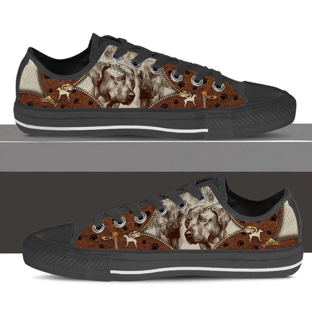 Rhodesian Ridgeback Low Top Shoes - Low Top Sneaker - Dog Walking Shoes Men Women, Dog Printed Shoes, Canvas Shoes For Men, Women