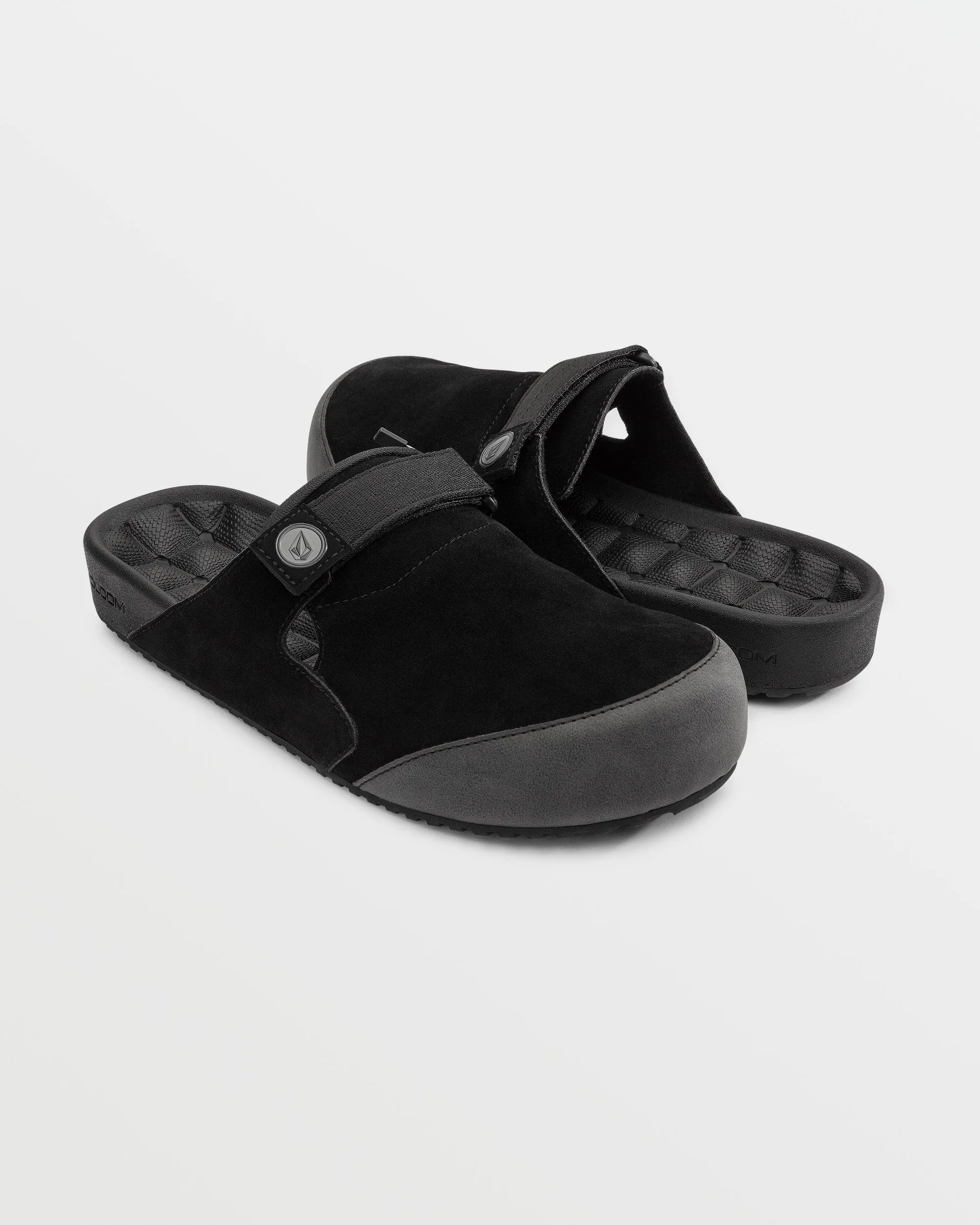 Stone Clogger Sandals - Black